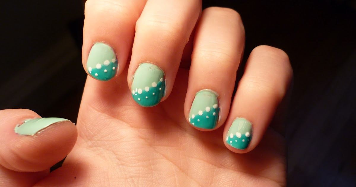It's a girl thing: Adorable, quick and easy step by step Nail design
