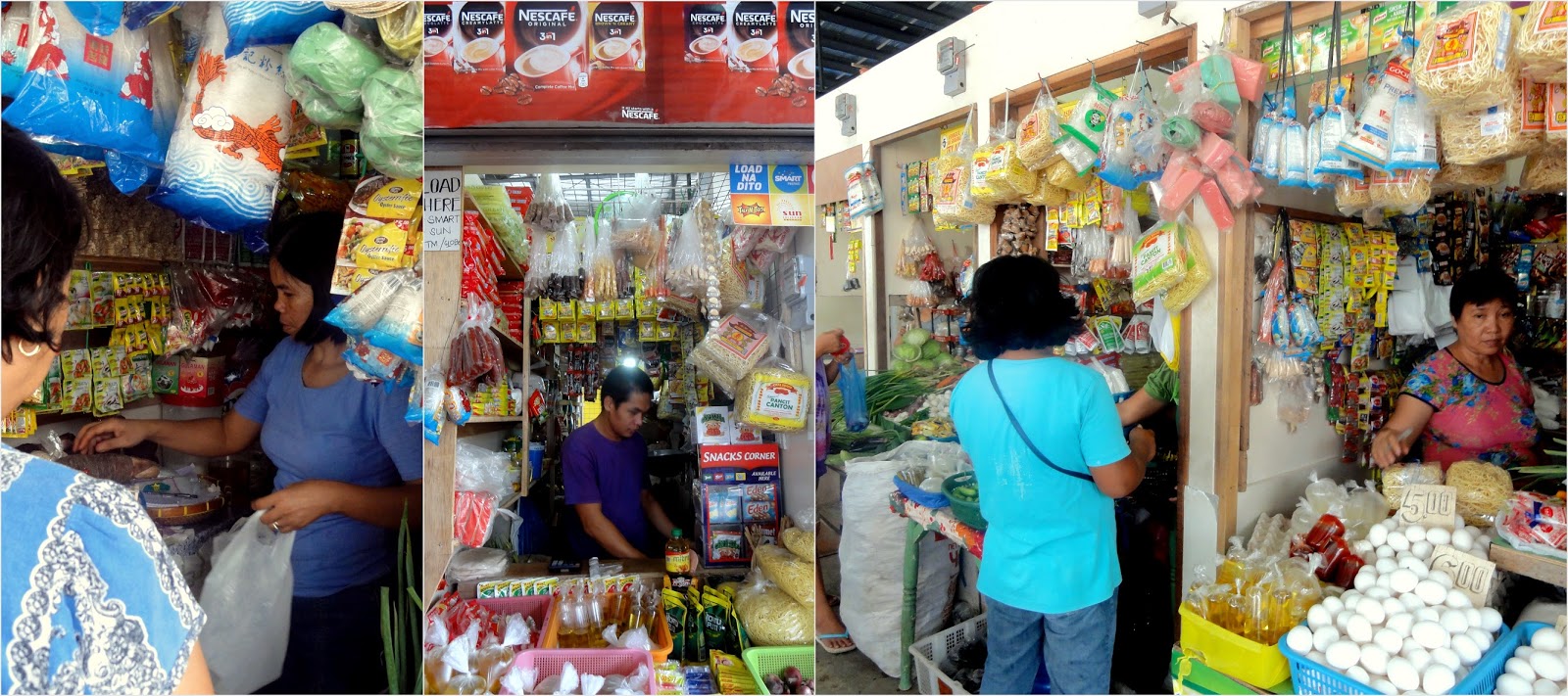 Philippine Local Market The ‘Market Place’ in Minglanilla, Cebu