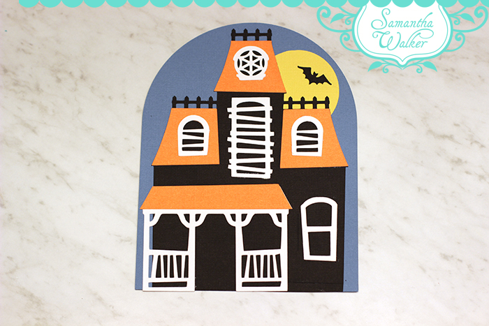 Samantha Walker S Imaginary World Haunted House Bendy Card Svg File Instructions