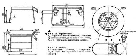 Деревянная скамейка и чертежом Деревянная скамейка и чертежом