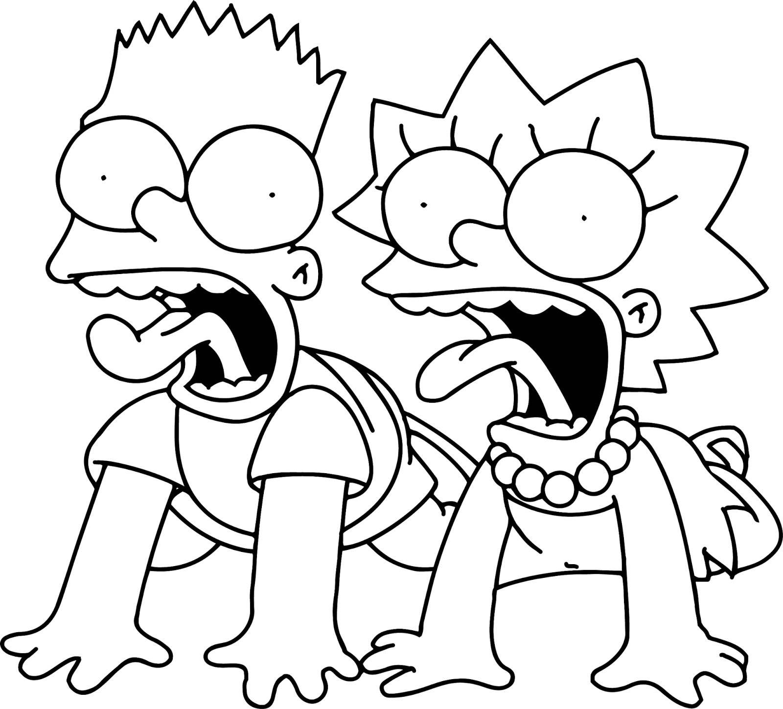 Featured image of post Dibujos De Lisa Simpson Sad Para Colorear Los simpson es el programa estadounidense de animaci n m s largo y una de las series de dibujos animados con m s larga duraci n tambi n