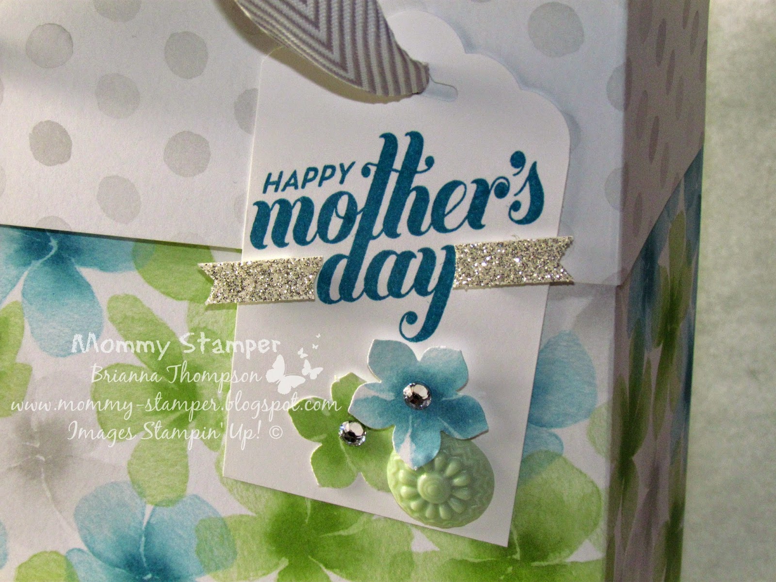 Mommy Stamper Large gift bag for Mother's Day