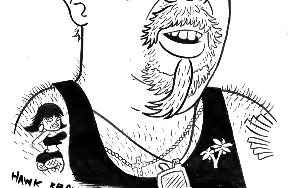 hawk krall Storage Wars Portraits Jarrod, Darrell and Original Art