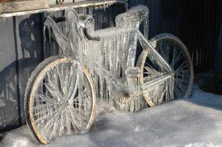 Frozen Bike