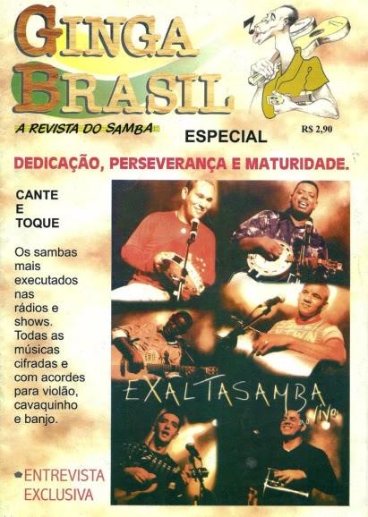 ginga brasil grupo raça  Sambas antigos, Cifras de musicas, Samba e pagode