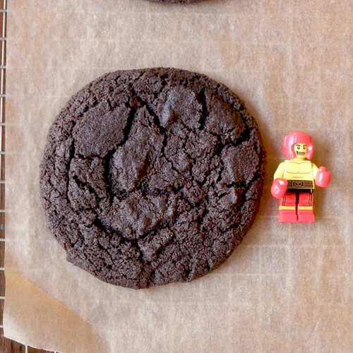Food Pusher Martha Stewart's Giant Chocolate Sugar Cookies