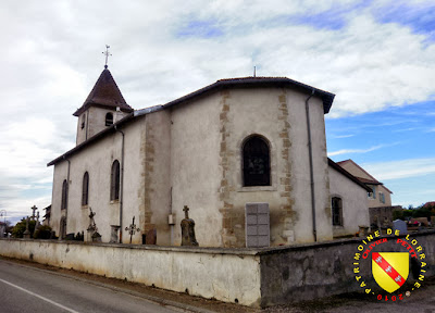 BOUVRON (54) - L'église paroissiale Saint-Mansuy