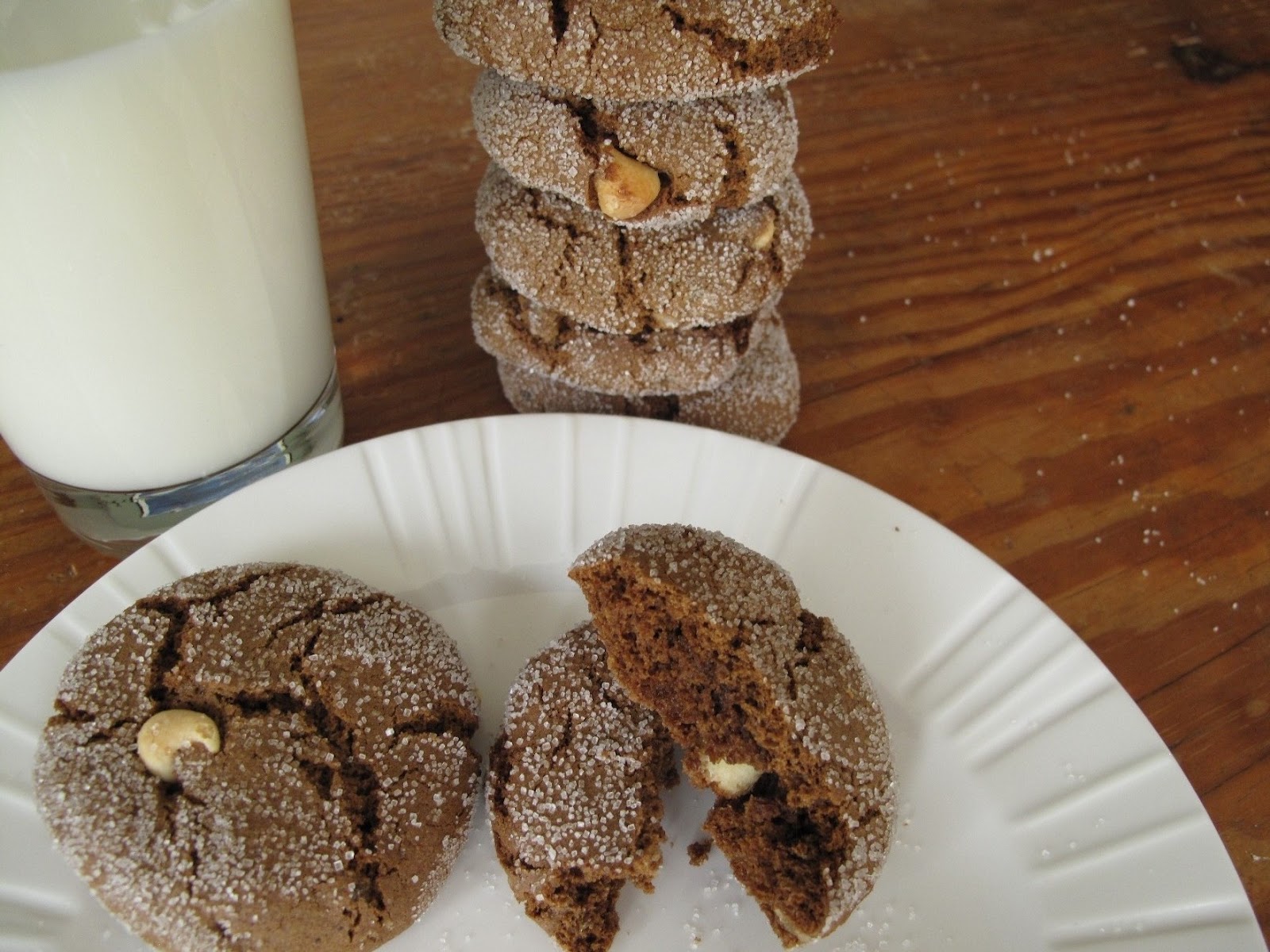 Rolling Pin Tales Ginger and White Chocolate Chip Cookies