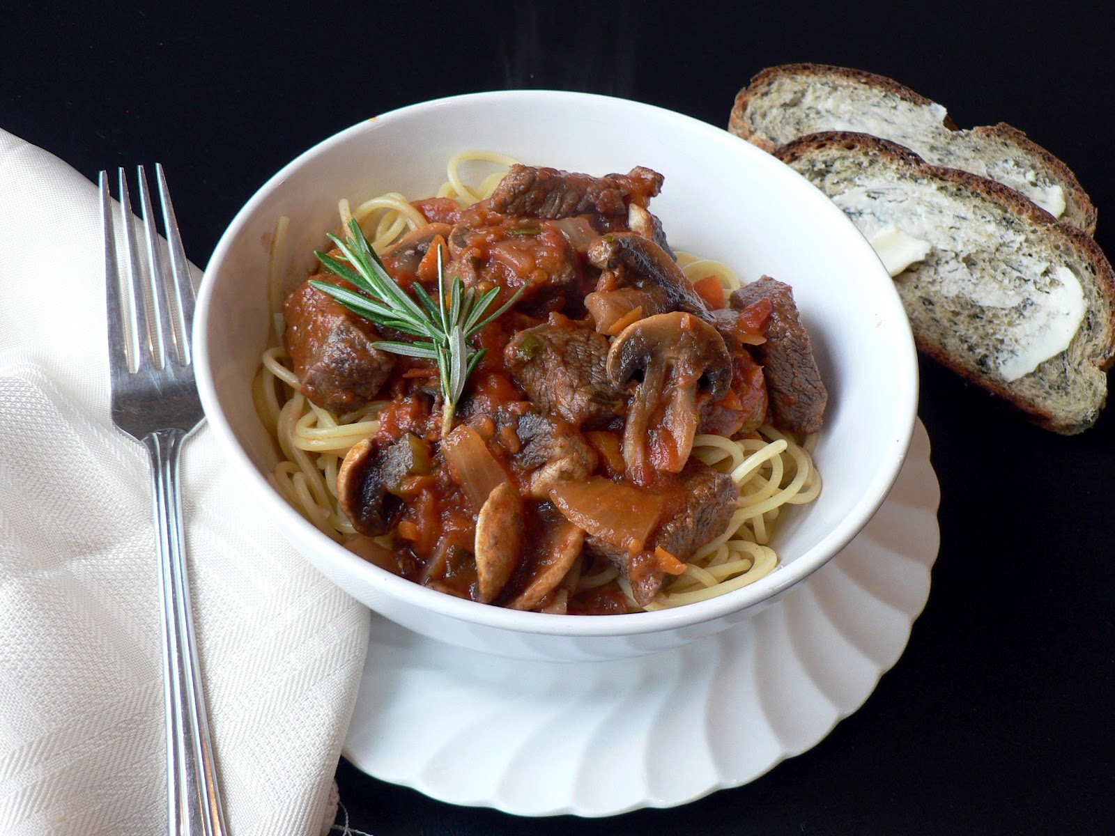 Steak and Mushroom Marinara Bless This Mess