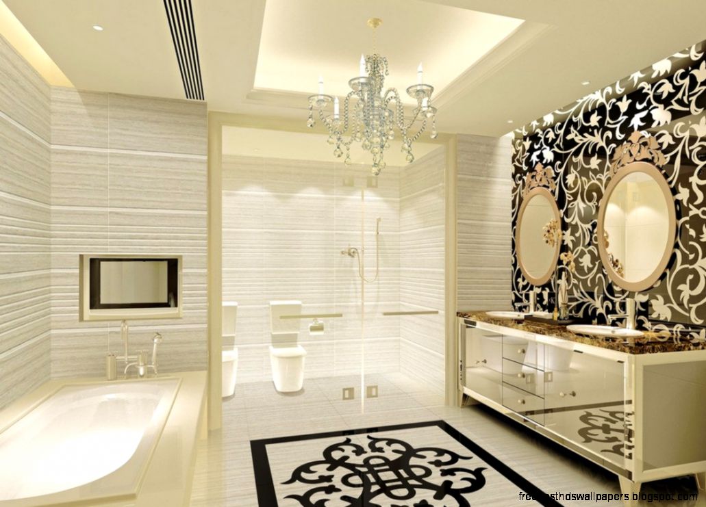 Interior Decoration Chinese Bathroom