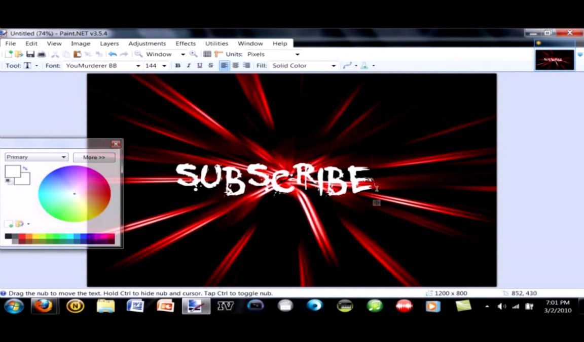 How To Make Your Own Custom Wallpaper free My First YouTube How To Make Your Own Custom Wallpaper free My First YouTube