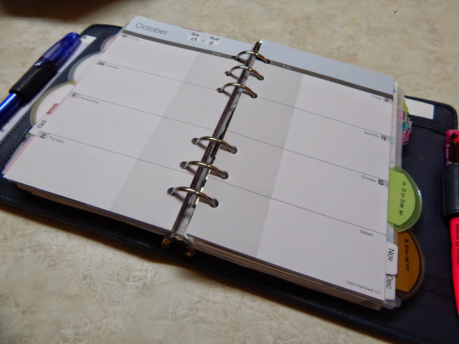 Cheap Planner Refills 2 Setting Up Undated Pages Giftie Etcetera Cheap Planner Refills 2