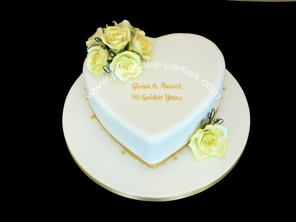 Pat-a-Cake Parties: Golden Anniversary Cake