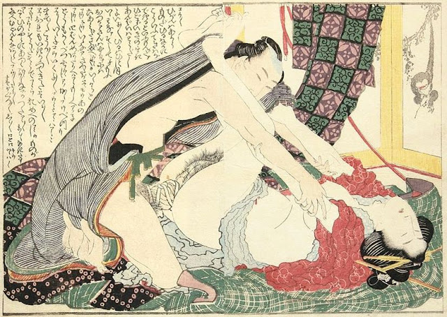 TRANH SHUNGA XUÂN HỌA PART 2 03.+Hokusai+Shunga+-+Sex+Toy+-+c.1814.-