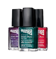 Avon Mosaic Effects|How to Use Avon Nail Color