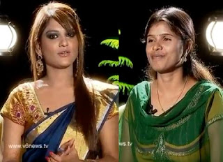 Singer Swarnakka in Kathi Karthika Show