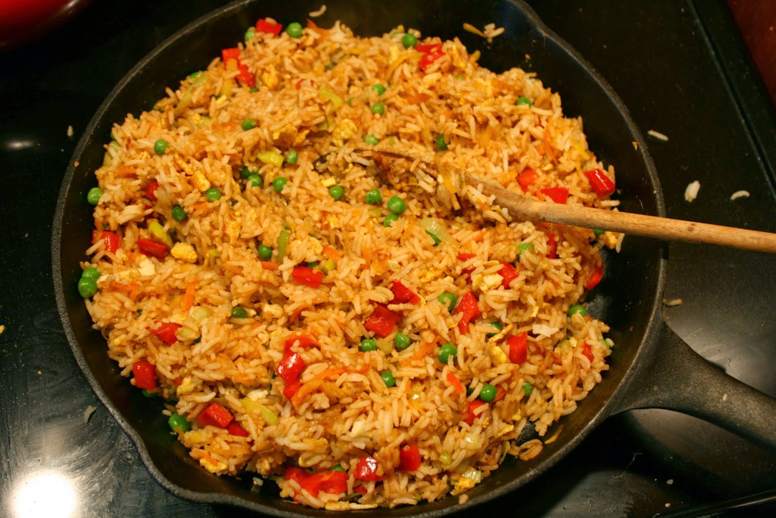 The Little Backyard Farm Meatless Friday Vegetable Fried Rice with