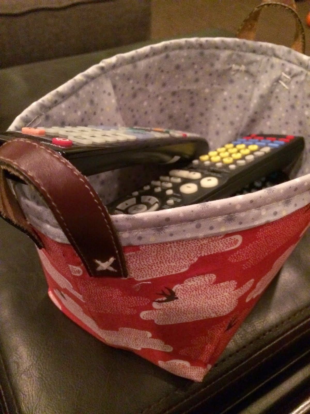 Libby Dibby Stuff Sturdy fabric baskets