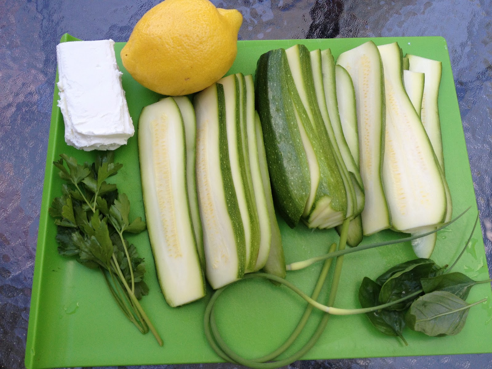 The Full Fridge Grilled Zucchini Rolls