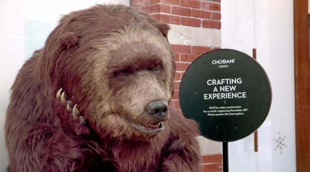 Chobani Greek Yogurt: Hungry bear loose in NYC Commercial