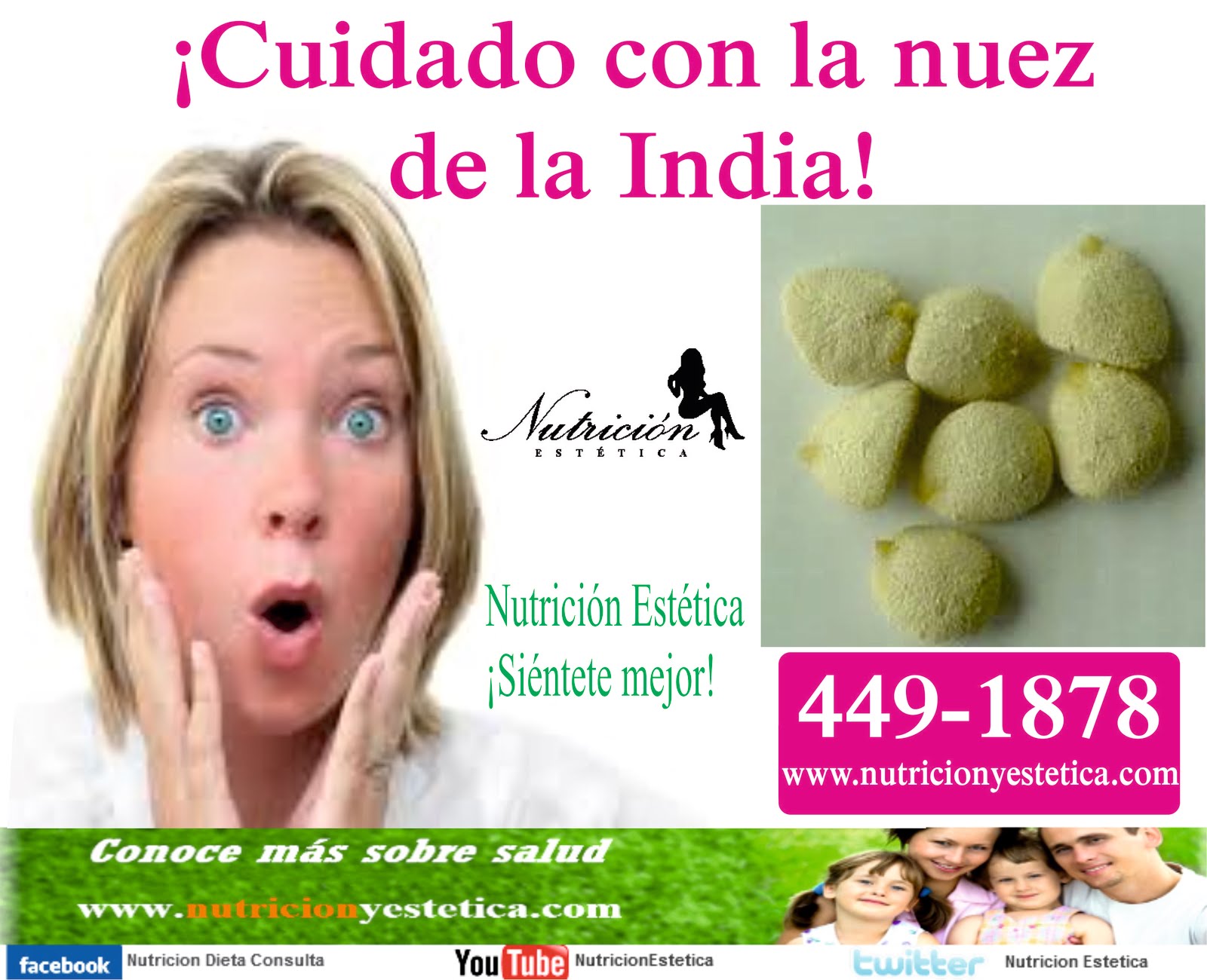 Cuidado con la Nuez de la India!