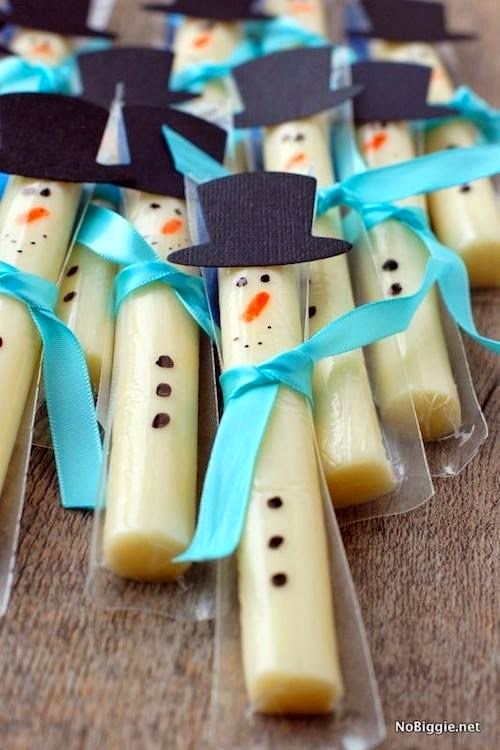 christmas string cheese