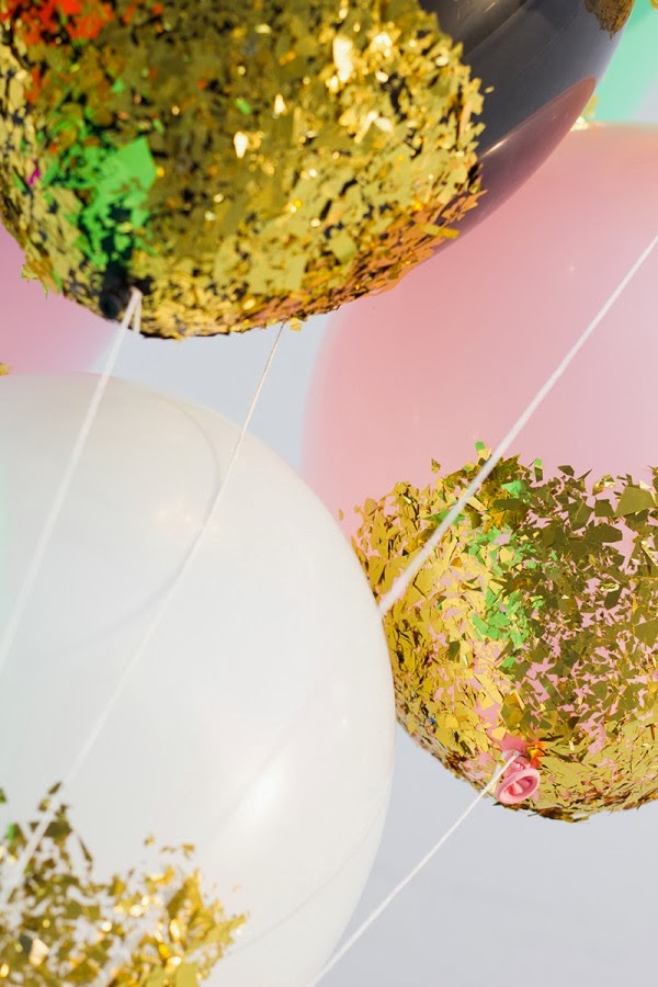 Buckets & Spades Men's Fashion, Design and Lifestyle Blog Wedding Ideas DIY Confetti Balloons