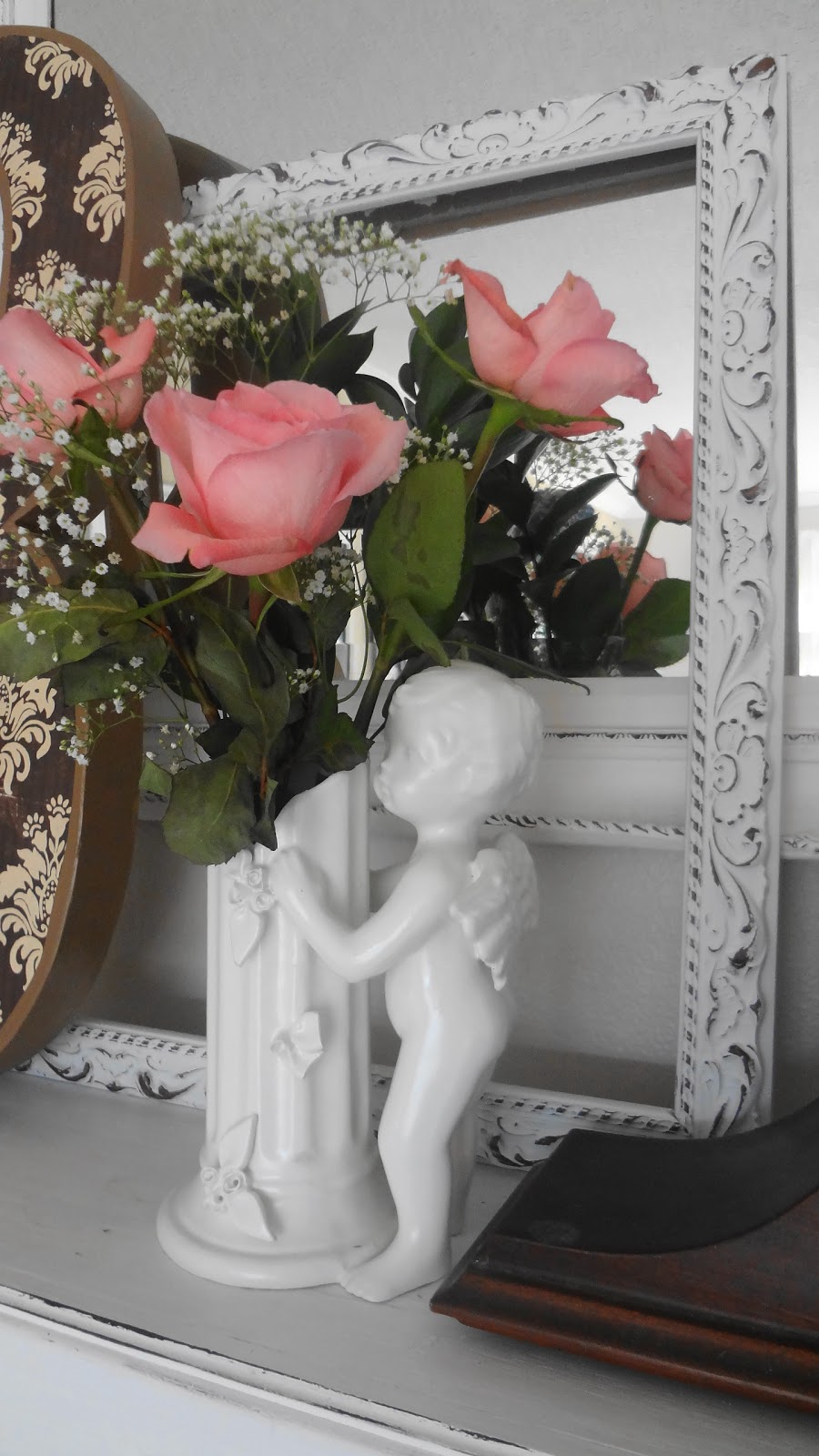 For the love of white Goodwill Frames Transformation