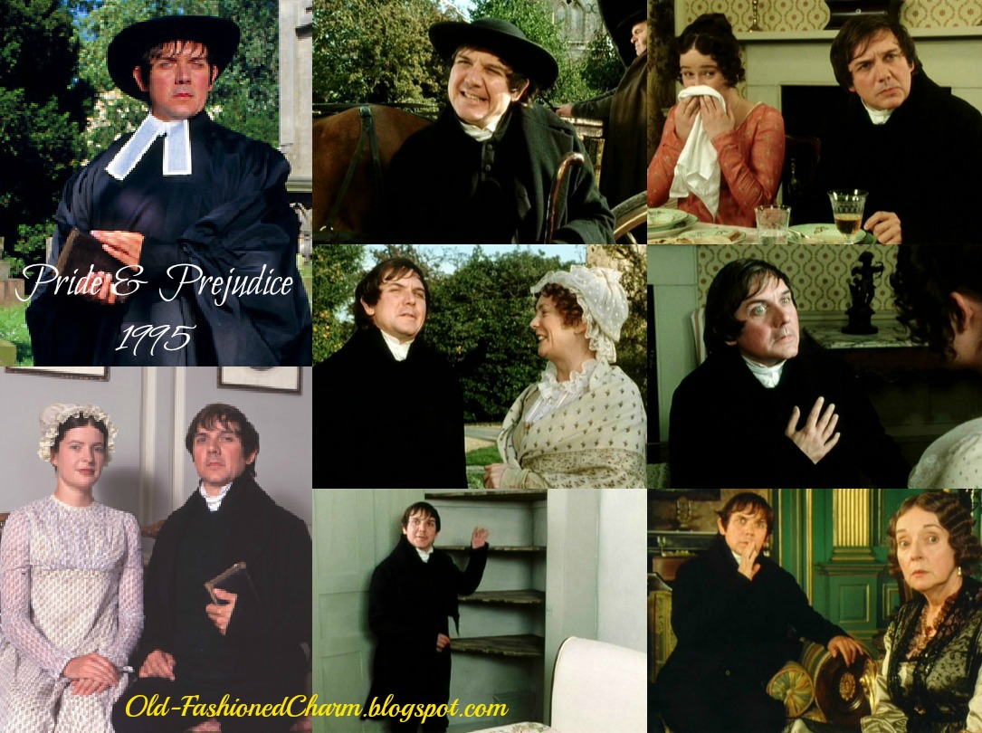 Elegance of Fashion Guest Post by Miss Laurie Comparing Mr. Collins