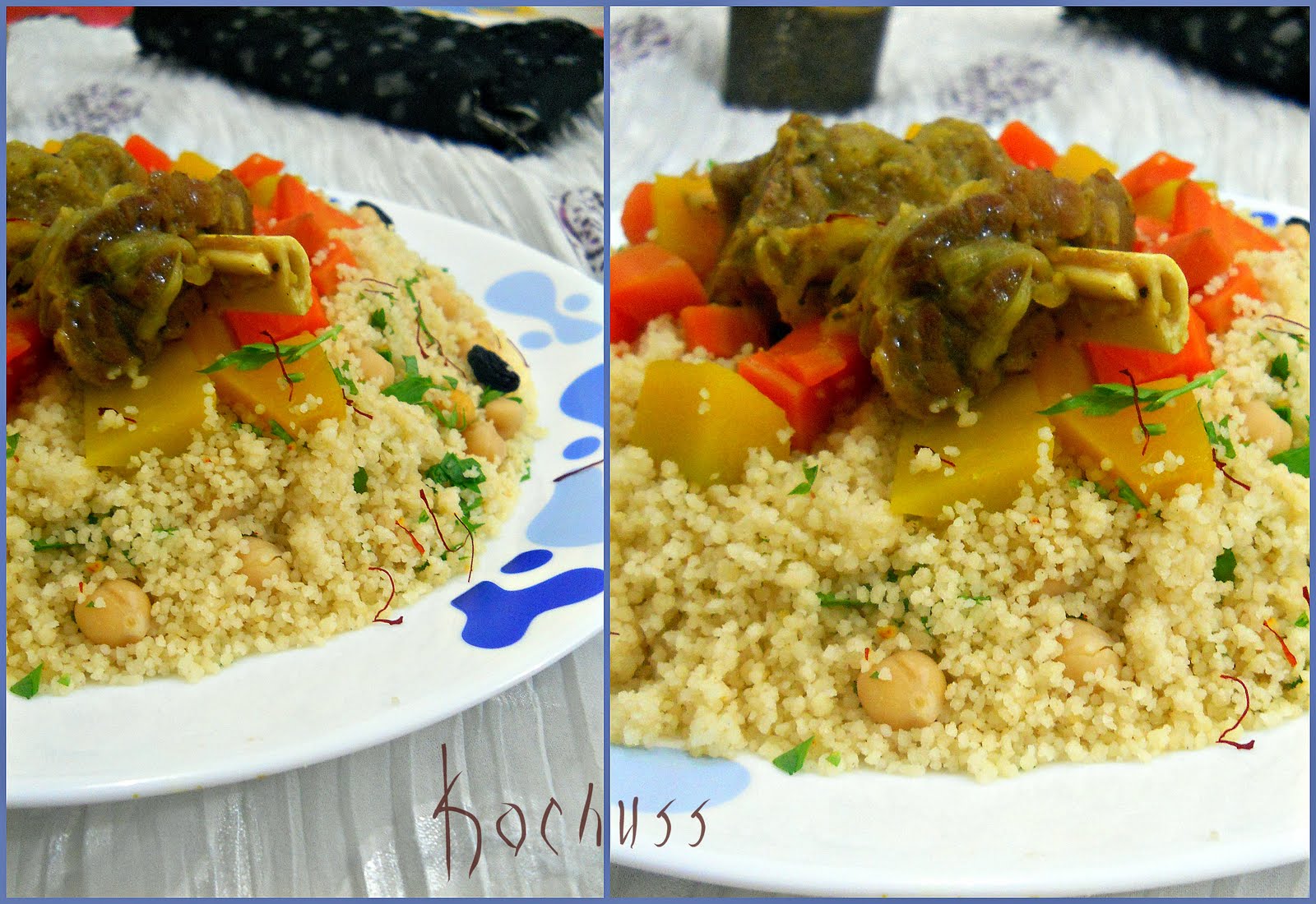 Kachuss Delights Couscous with Mutton Tagine