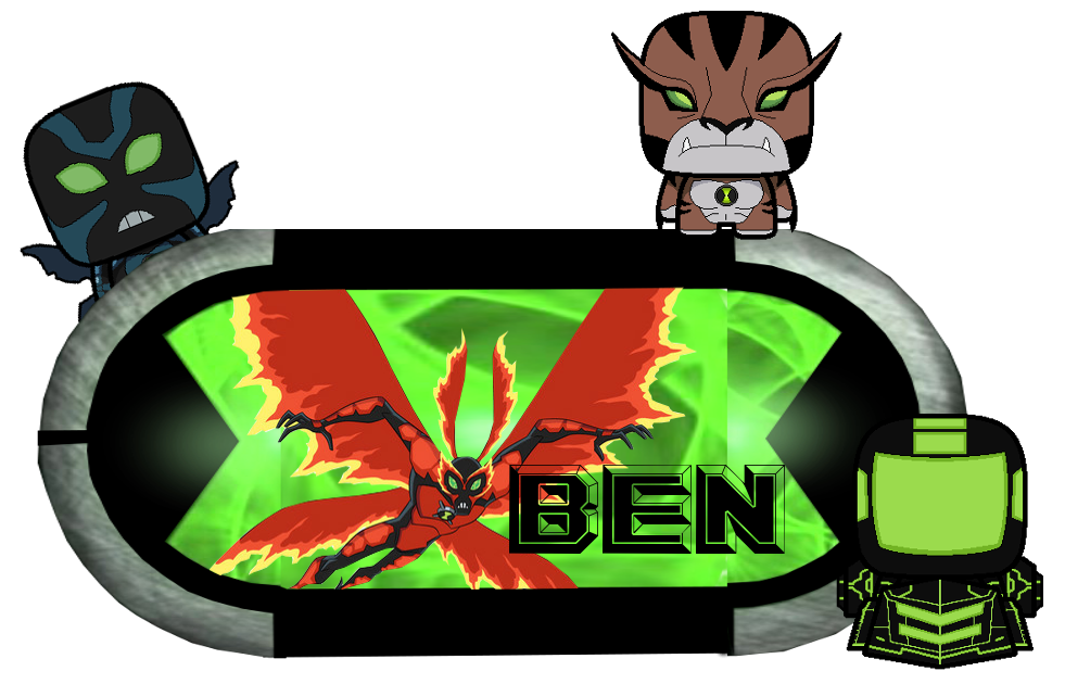 Cenas do Ben 10 e Mutante Rex Heróis Unidos com Bonecos! 