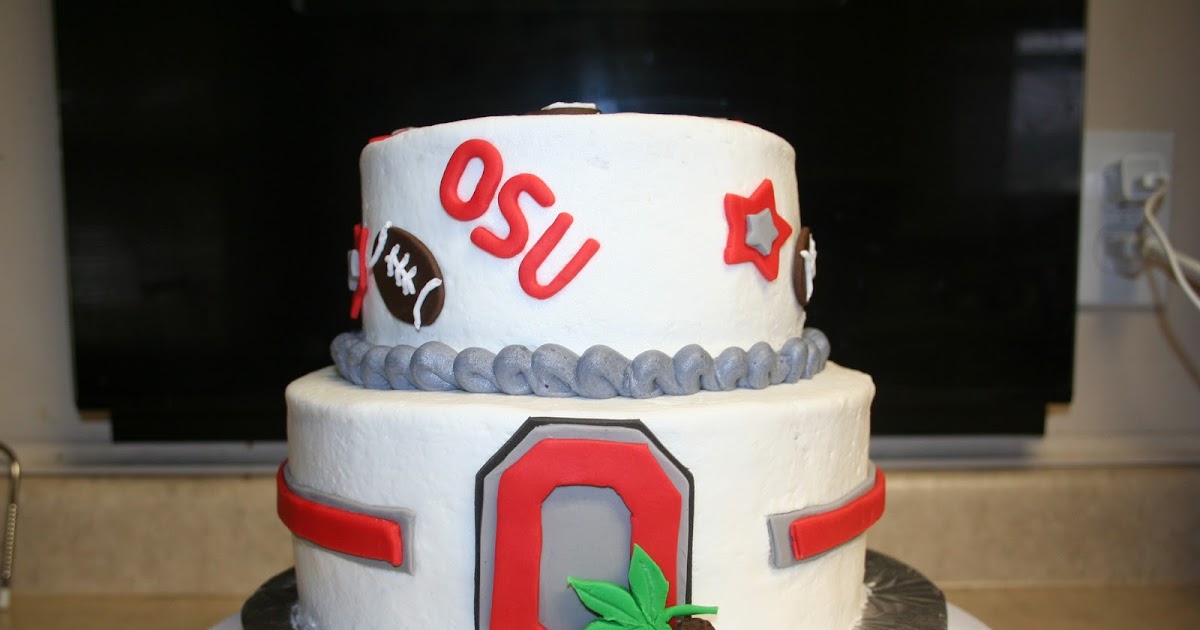 Michele Robinson Cakes: Ohio State University Birthday Cake