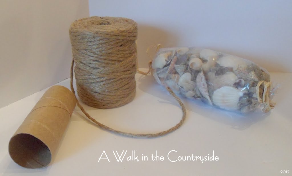 A Walk in the Countryside DIY Shell Napkin Rings