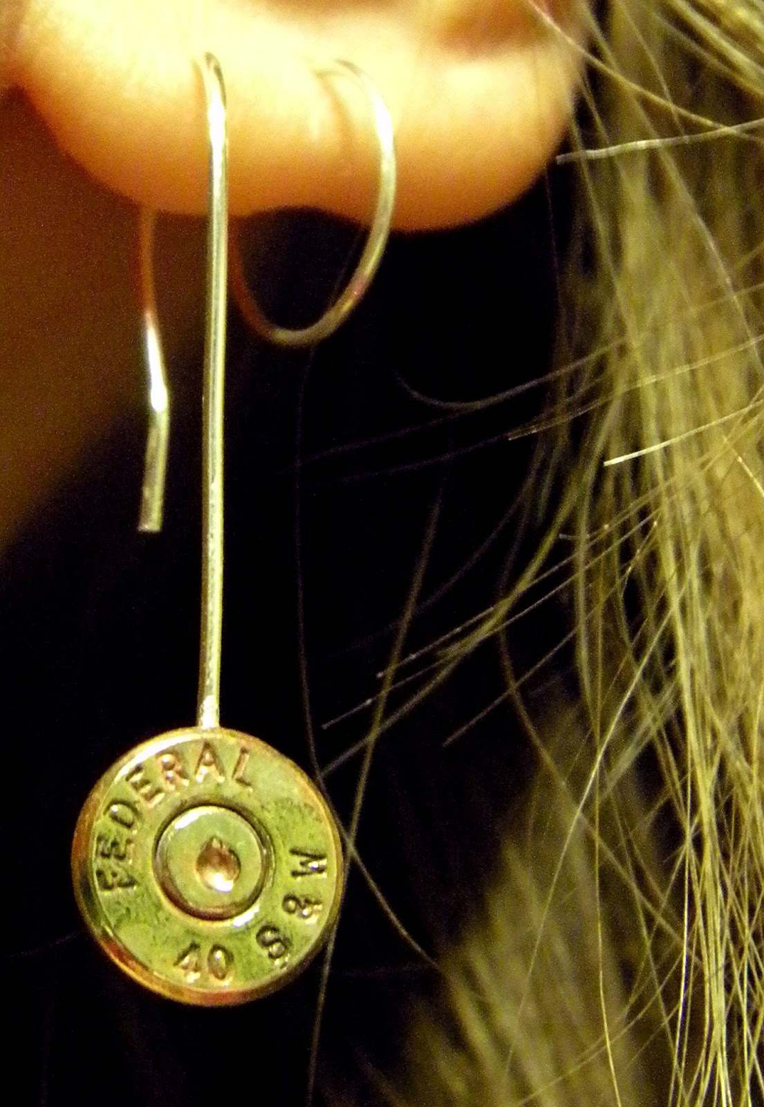 Cake And Jewelry 40 Caliber Earrings But Once That Part Was Done They Were Fairly Easy To Sand Down And Use In A Pair Of Simple Earrings