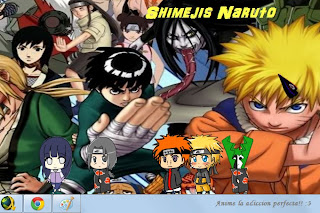 Mascotas Virtuales para PC Shimejis+Naruto
