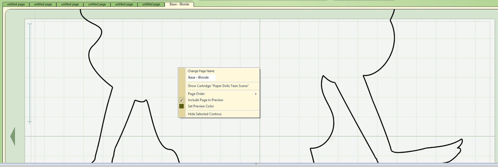 The NonCrafty Crafter CRICUT Design Studio cutting an oversized