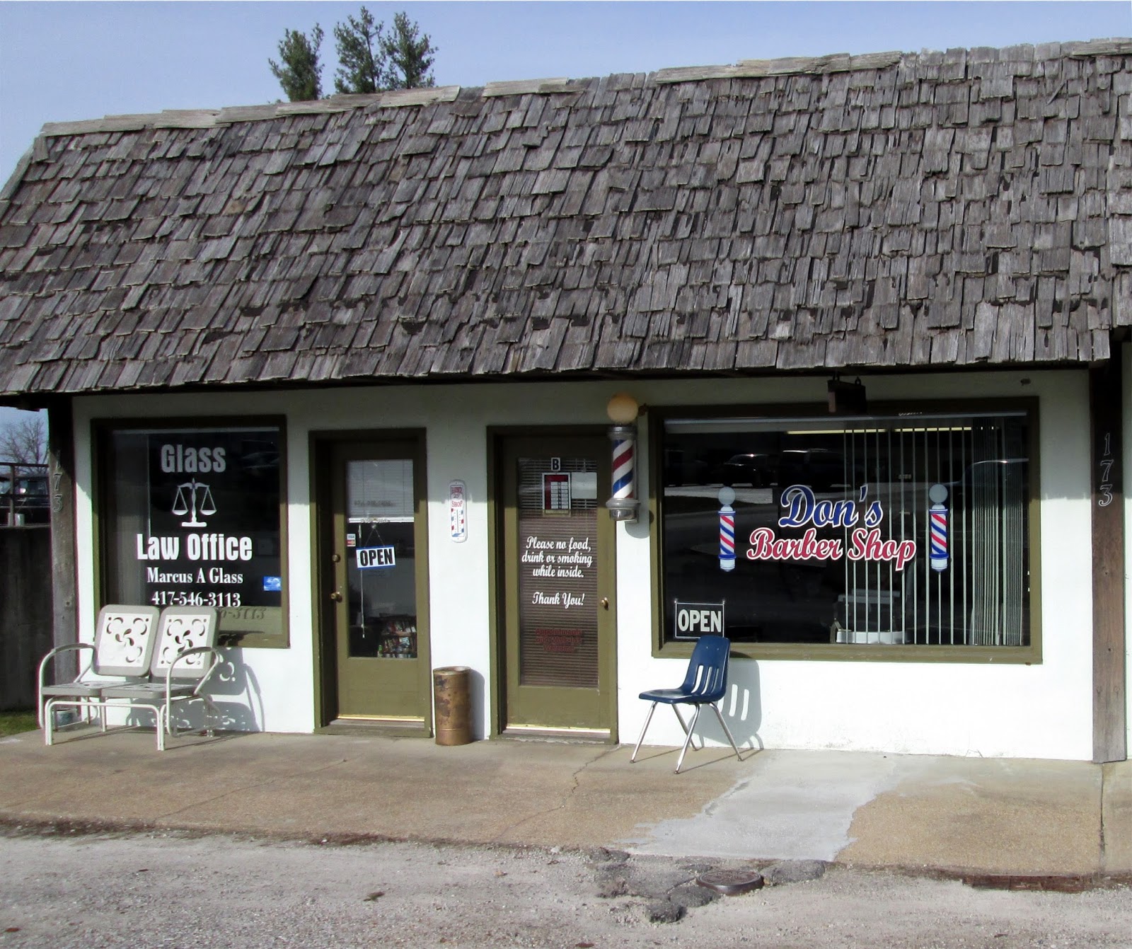 Forsythkid Don's Barber Shop in Forsyth MO!