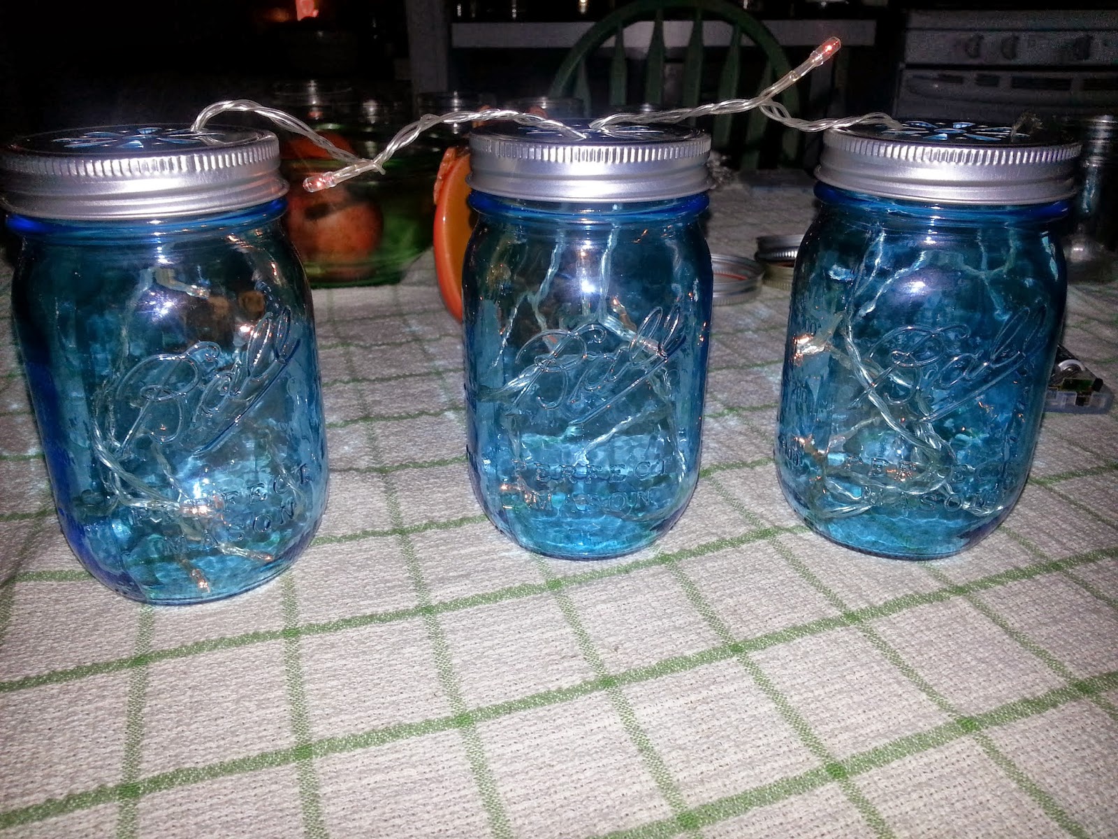 Patti's Place DIY Mason Jar Mini Lights