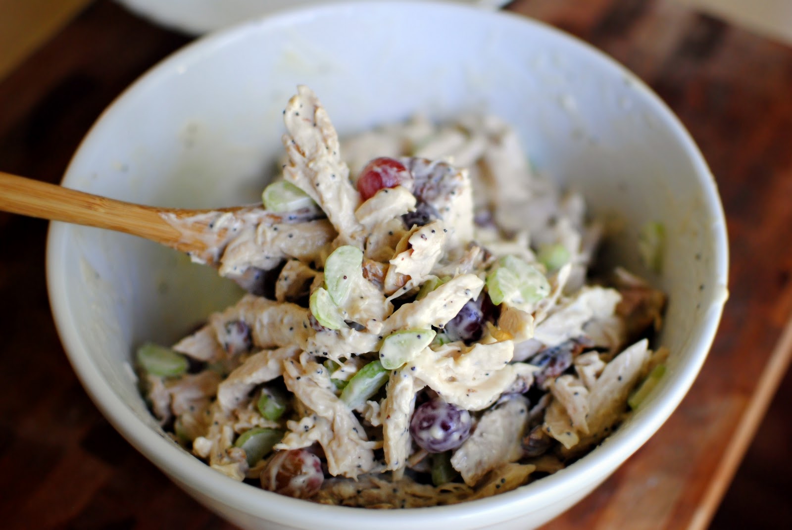 Simply Scratch Chicken Salad with Grapes + Pecans Simply Scratch