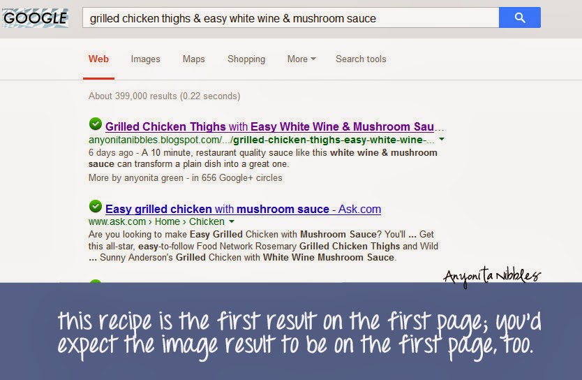 How to get your blog posts on the first space on Google from www.anyonita-nibbles.com