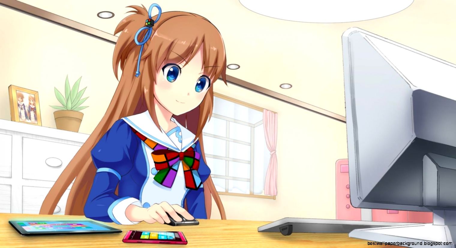 可爱动漫女生桌面壁纸【动漫美女可爱桌面背景图片 可爱动漫女生桌面壁纸【动漫美女可爱桌面背景图片