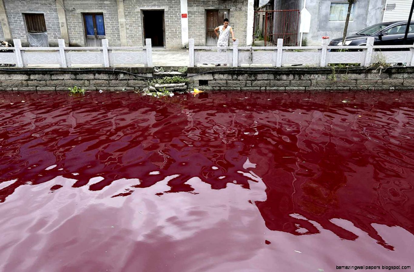 Why did this river in China turn red The Washington Post Why did this river in China turn red The Washington Post