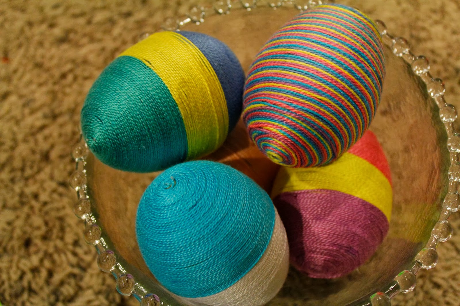 Potpourri Mommy Embroidery Floss Easter Eggs
