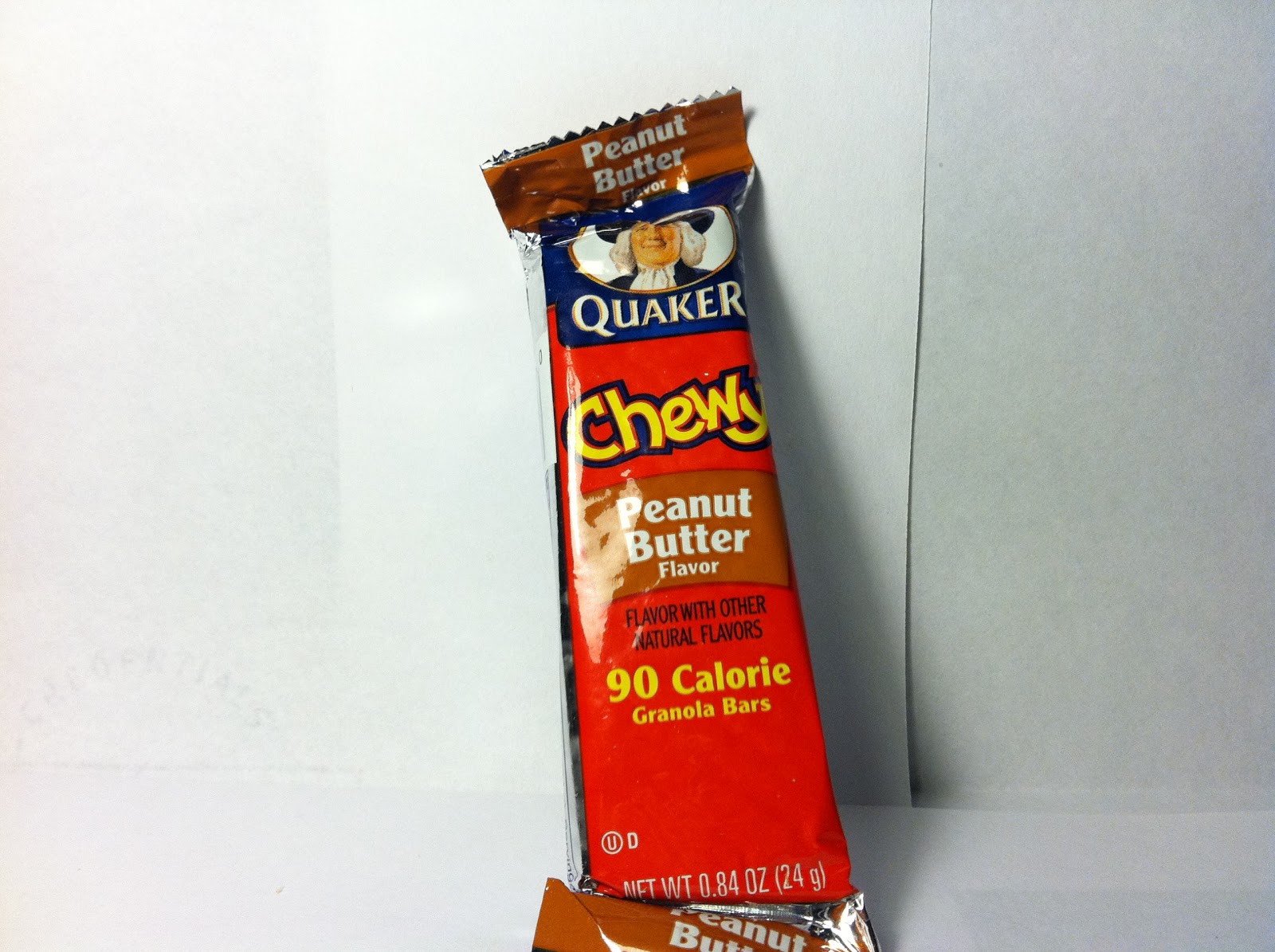 Crazy Food Dude Review Quaker Chewy Peanut Butter Granola Bar