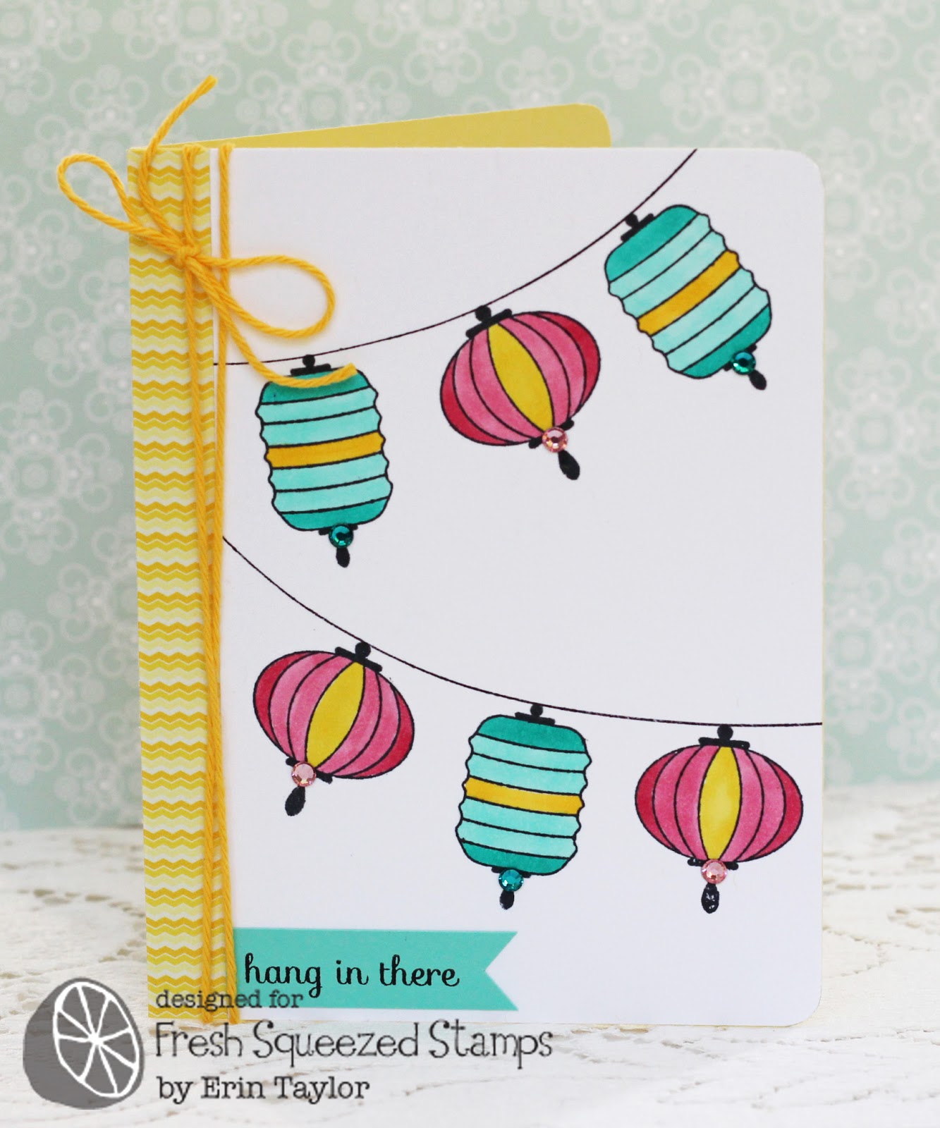 Fresh Squeezed Stamps Paper Lanterns