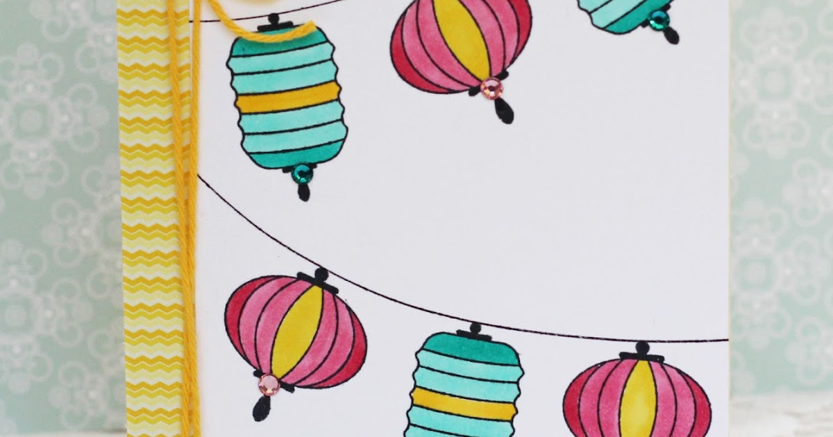 Fresh Squeezed Stamps Paper Lanterns