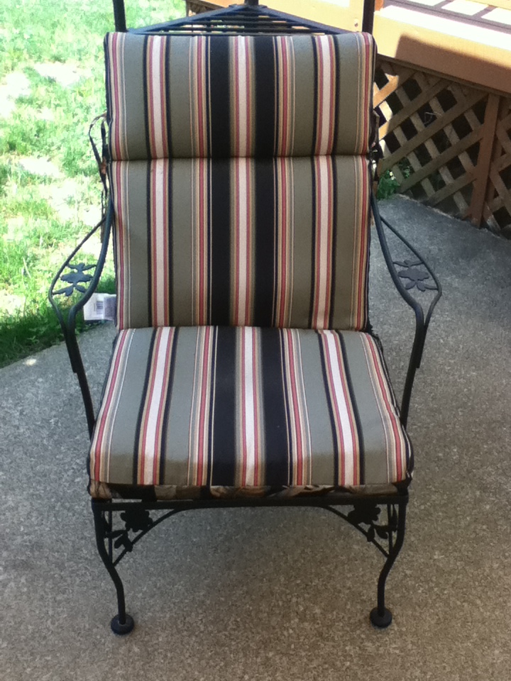 Projects Around the House Outdoor Furniture Redo