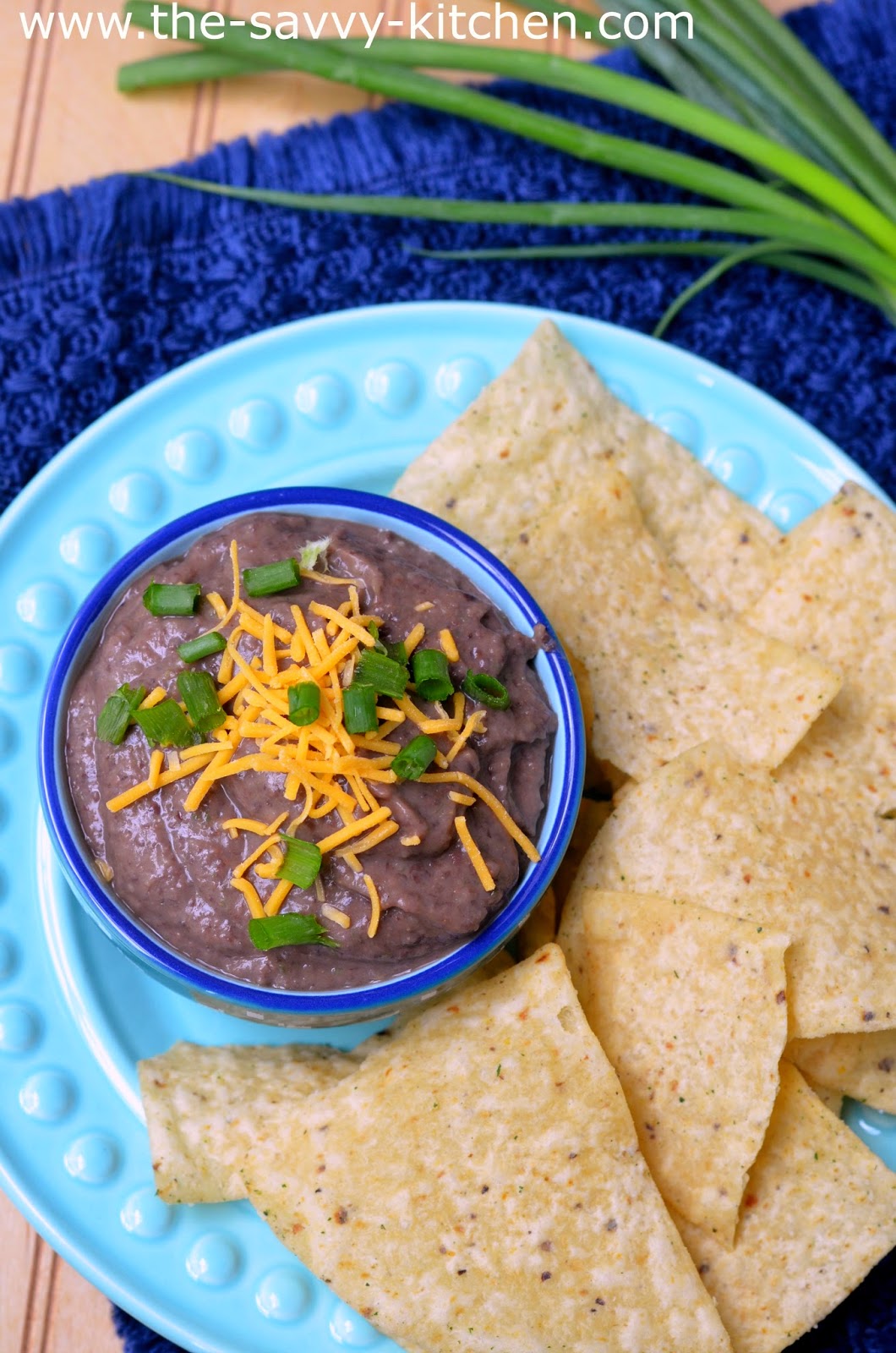 The Savvy Kitchen Spicy Smoky Black Bean Dip