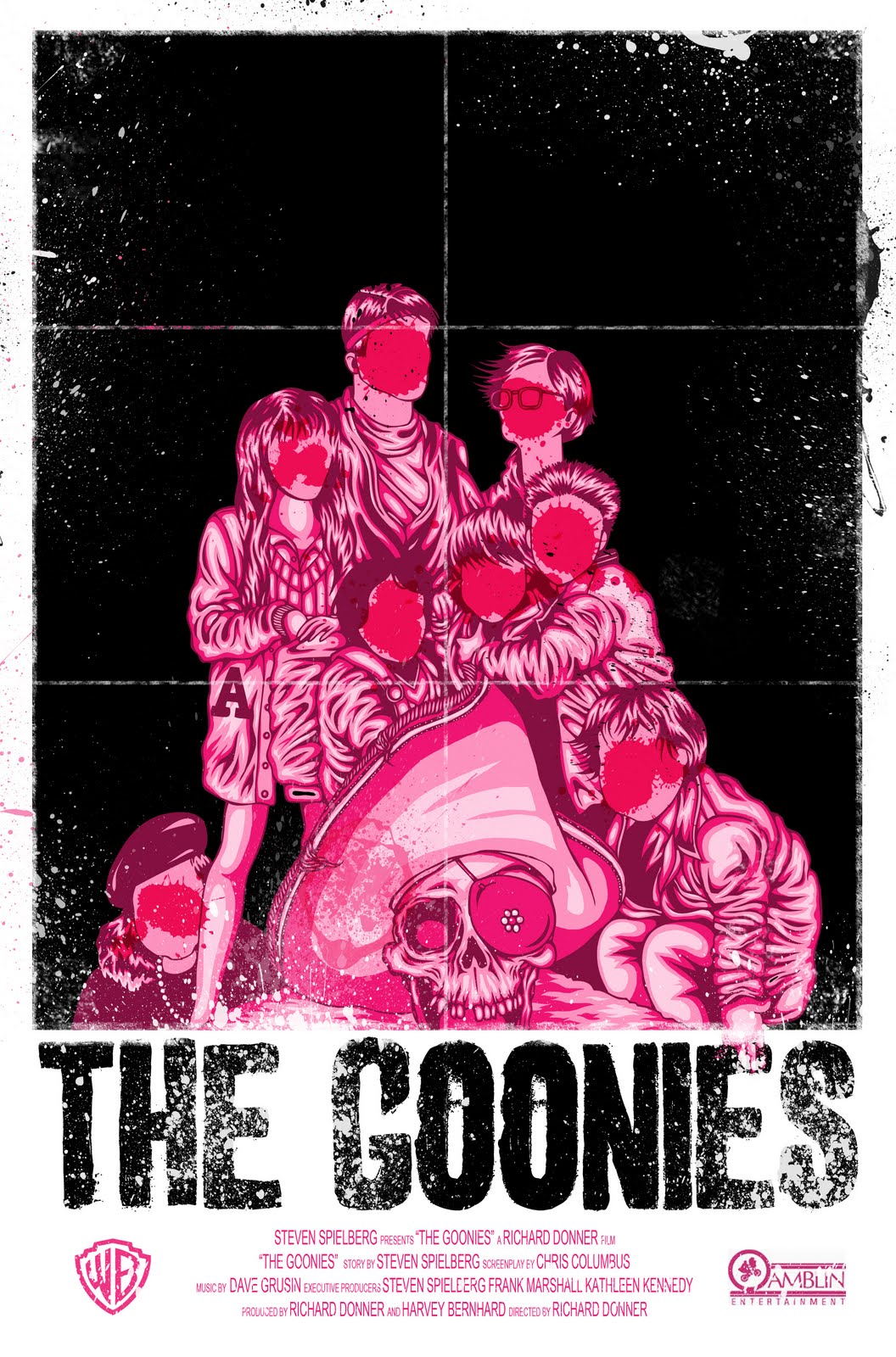 The Geeky Nerfherder Movie Poster Art The Goonies (1985)