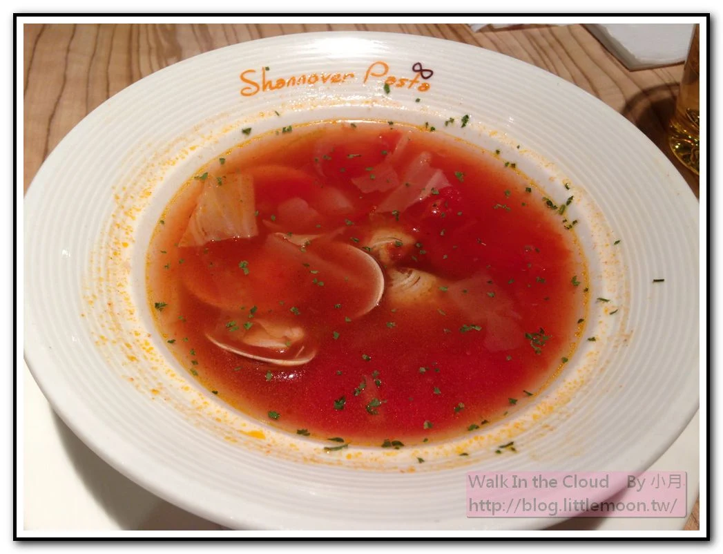 番茄蛤蠣濃湯